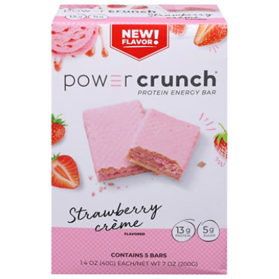 Bx Power Crunch Original Strawberry Creme - 5-1.4 OZ - Image 2