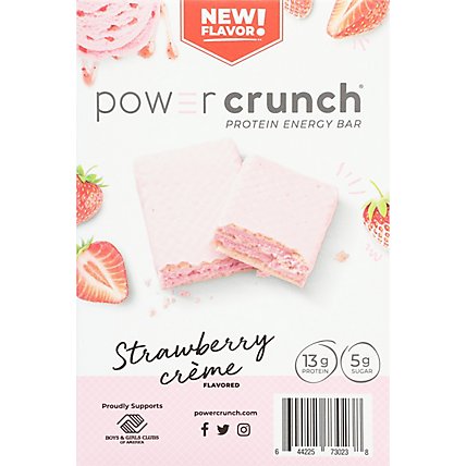 Bx Power Crunch Original Strawberry Creme - 5-1.4 OZ - Image 6