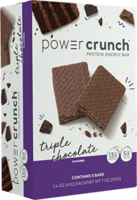 Power Crunch Bar Triple Choc - 5-1.4 OZ