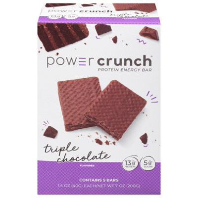 Power Crunch Bar Triple Choc - 5-1.4 OZ - Image 3