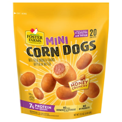 Foster Farms Mini Chicken Corn Dogs - 13.3 OZ - Image 3