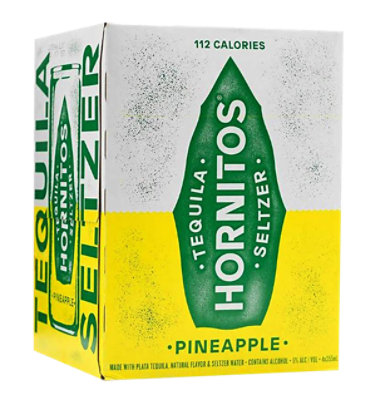 Hornitos Pineapple Seltzer 4 Pk - 4-355 ML - Image 1