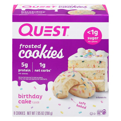 Quest Frosted Cookies Birthday Cake - 8-0.88 OZ - Image 3