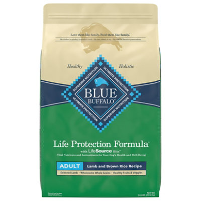 Blue Lpf Adult Lamb & Brown Rice - 24 LB