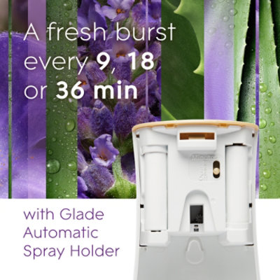 Glade Tranquil Lavender And Aloe Automatic Spray Air Freshener Refill - 6.2 Oz - Image 3