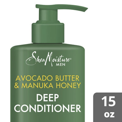 SheaMoisture Men Avocado Butter And Manuka Honey Deep Hair Conditioner - 15 Oz - Image 1