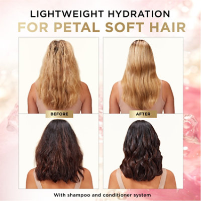 Pantene Nutrient Blends Moisture With Rose Water Sulfate Free Shampoo - 14.8 Oz - Image 4