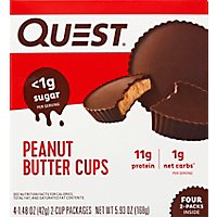Quest Peanut Butter Cups - 4-1.48 OZ - Image 2