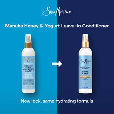 Shea Moisture Manuka Honey Yogurt Leave In Hydrate And Repair - 8OZ - Image 5