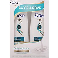 Dove Shampoo/conditioner Daily Moisture Combo 2 12 Oz. - 2 - 12OZ - Image 2