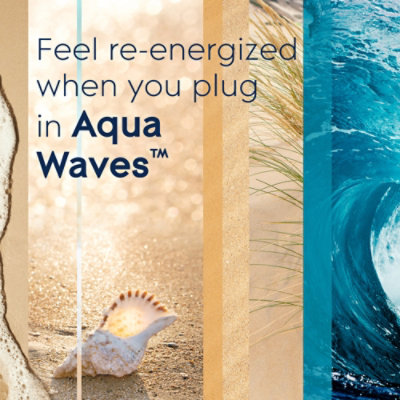 Glade Aqua Waves Fragrance Infused With Essential Oils Lead Free 1 Wick Candle - 3.4 Oz - Image 3