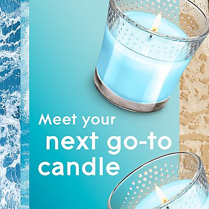 Glade Aqua Waves Fragrance Infused With Essential Oils Lead Free 1 Wick Candle - 3.4 Oz - Image 4