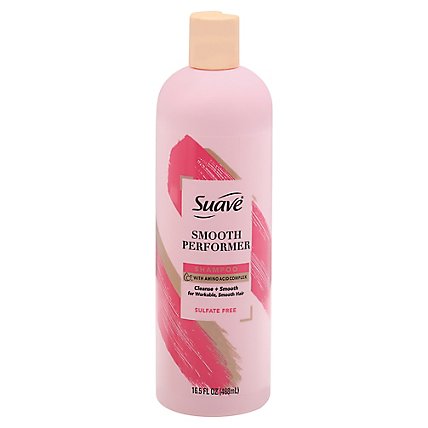 Suave Shampoo Smoothing - 16.5OZ - Image 1