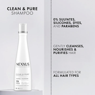 Nexxus Shampoo Clean And Pure - 13.5OZ - Image 4