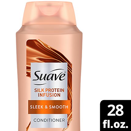Suave Conditioner Silk Protein Infusion - 28OZ - Image 1