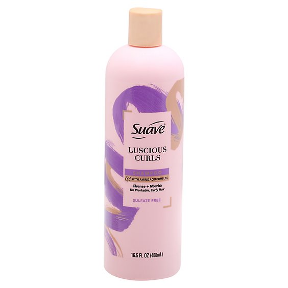 Suave Shampoo Curls Amino Acid - 16.5OZ
