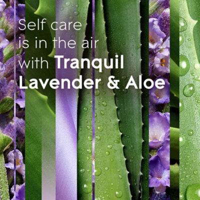 Glade Tranquil Lavender And Aloe Fragrance Infused With Essential Oils 1 Wick Candle - 3.4 Oz - Image 3