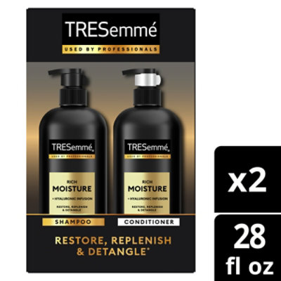 TRESemme Shampoo/conditioner Moist Rich  Combo 2 28 Oz - 2 - 28Oz - Image 1