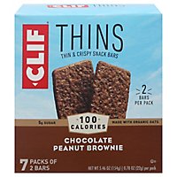 Clif Thins Choc Peanut Brownie - 7-.78 OZ - Image 1