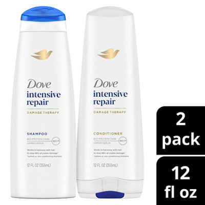 Dove Shampoo/conditioner Intensive Repair  Combo 2 12 Oz. - 2 - 12OZ - Image 2