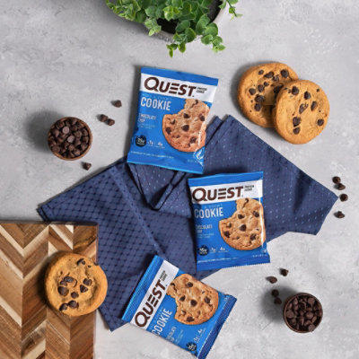 Quest Protein Cookie Choc Chip - 4-2.08 OZ - Image 6