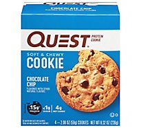 Quest Protein Cookie Choc Chip - 4-2.08 OZ