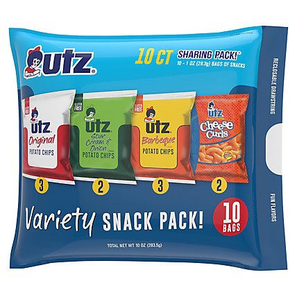 Utz Variety Pack 10 Pack - 10 OZ - Image 3
