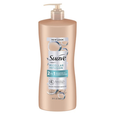 Suave Shampoo 2n1 Micellar Infusion - 28OZ