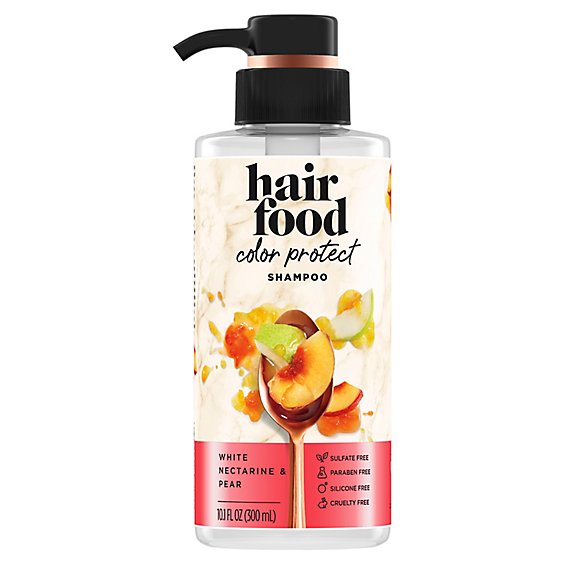 Hair Food White Nectarine And Pear Color Protect Sh 10.1 Oz - 10.1OZ