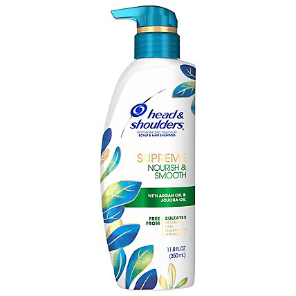 Head & Shoulders Supreme Shampoo Nourish Cosmetic - 11.8 FZ - Image 3