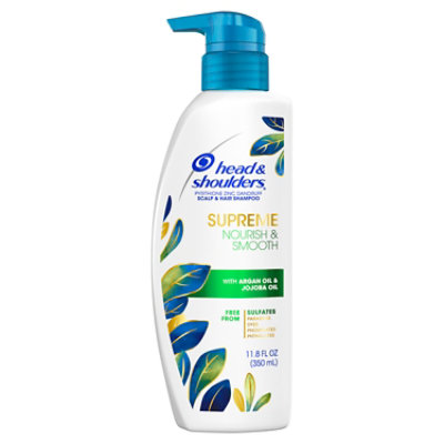 Head & Shoulders Supreme Shampoo Nourish Cosmetic - 11.8 FZ - Image 2