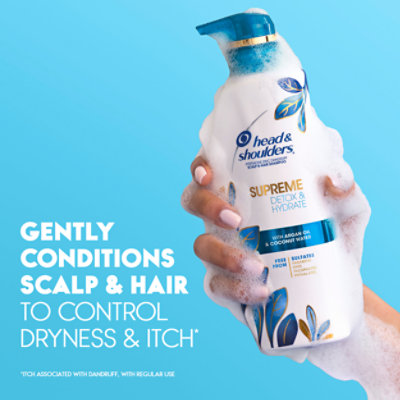 Head & Shoulders Supreme Shampoo Detox Cosmetic - 11.8 FZ - Image 5