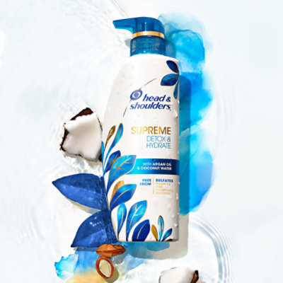 Head & Shoulders Supreme Shampoo Detox Cosmetic - 11.8 FZ - Image 7