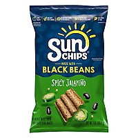 Sunchips Whole Grain Snacks Black Bean Spicy Jalapeno - 7 OZ - Image 1