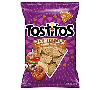 Tostitos Tortilla Chips Black Bean And Garlic - 9 OZ