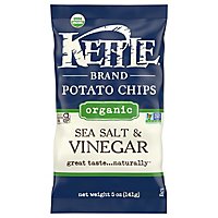 Kettle Foods Potato Chip Seasalt Vinegar Organic - 5 OZ - Image 3