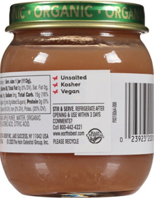 Earths Best Strained Apples & Blubry Orgnc - 4 OZ - Image 6