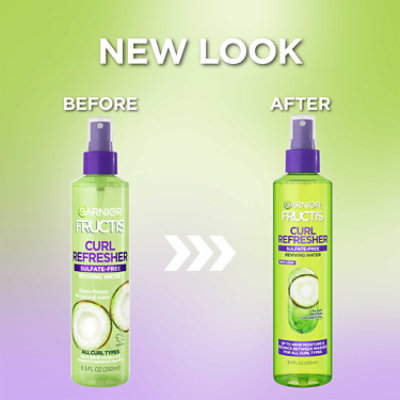 Garnier Fructis Curl Refresher Reviving Water Spray for All Curl Types - 8.5 Fl. Oz. - Image 4