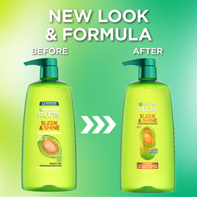 Garnier Fructis Sleek And Shine Smoothing Shampoo for Dry Hair - 33.8 Fl. Oz. - Image 3