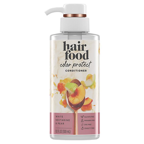 Hair Food White Nectarine And Pear Color Protect Cn 10.1 Oz - 10.1OZ