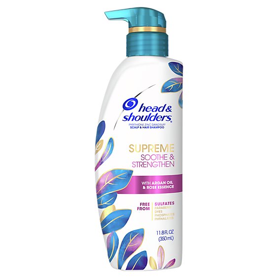 Head & Shoulders Supreme Shampoo Soothing Cosmetic - 11.8 FZ