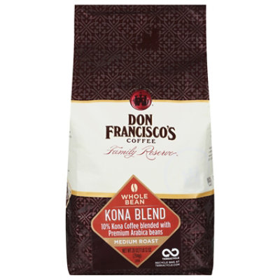 Don Francisco Reserve Kona Blend Whole Bean Coffee - 28 OZ