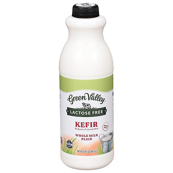 Green Valley Creamery Kefir Low Fat Whole Milk - 32 OZ