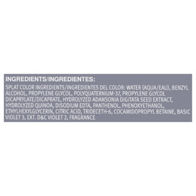 Splat Sinful Silver Hair Color Kit - Each - Image 3