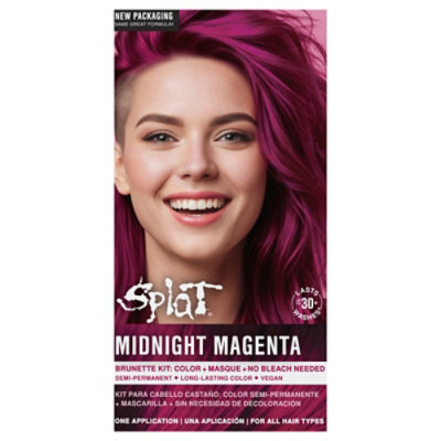 Splat Rebellious Midnight Magenta Hair Color - Each