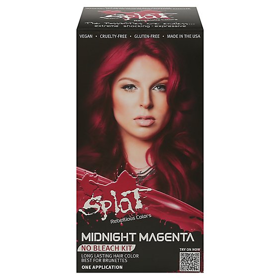 Splat Rebellious Midnight Magenta Hair Color - Each