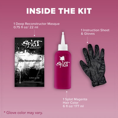 Splat Rebellious Midnight Magenta Hair Color - Each - Image 5