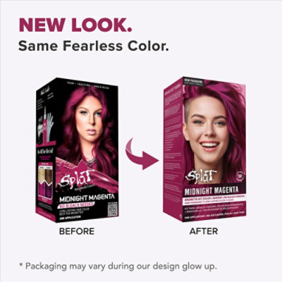 Splat Rebellious Midnight Magenta Hair Color - Each - Image 3