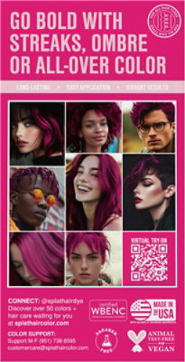 Splat Pink Fetish Hair Color Kit - Each - Image 4
