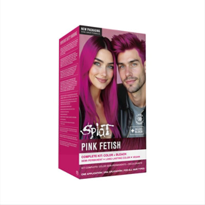 Splat Pink Fetish Hair Color Kit - Each - Image 2